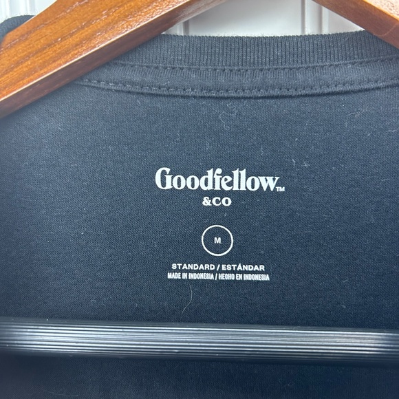 Goodfellow & Co. Mens Black Long Sleeve Shirt Medium - Picture 2 of 2